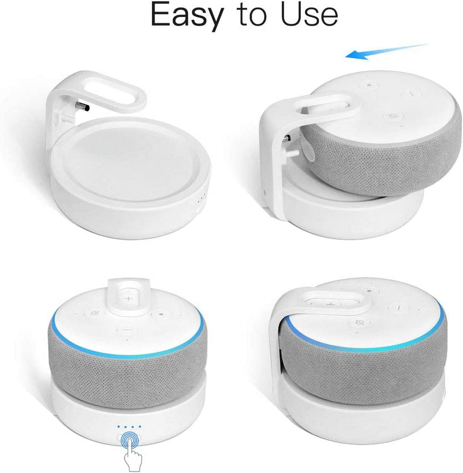 Echo Dot 3G in White (2-Pack) AMZ-DOT3W2PK-DIY - The Home Depot