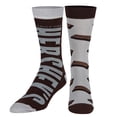 thumbnail image 4 of ODD SOX – Hershey's Milk Chocolate Bar Candy Logo Novelty Crew Socks – Size Large – Men’s 8–12 /, 4 of 5