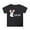 Black, variant on Girls Casual Summer Tee with Petal Sleeve Round Neck Solid Color Top for Easter and Daily Wear