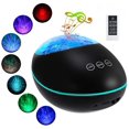 thumbnail image 4 of XYCCA Lucky Stone Ocean Led Projection lamp, Dream Music Atmosphere lamp, Bluetooth Remote Control LED Children Night Light (Black), 4 of 7