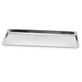 thumbnail image 3 of TEHAUX Stainless Steel Steam Pan Oven Tray Durable Rectangular Metal Tray for Home Baking Serving, 3 of 8