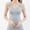 Gray, variant on Womens Nursing Tank Tops Built in Bra for Breastfeeding Maternity Camisole Brasieres