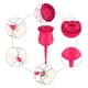 thumbnail image 5 of Mujeres Rosa Juguetes Lavable Impermeable Recargable Rosa Flor Juguete Para Mujeres Inevent XX000573-02, 5 of 6