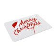 thumbnail image 1 of yuksok Carpet Anti Skid Festive Santa Claus Elk Rectangular Reusable for Bedroom Living N, 1 of 7