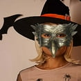 thumbnail image 1 of BELOVING Eagle Couvre-Visage Ajustable de Bal Nouveauté Cosplay Fête Doré, 1 of 9