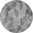 thumbnail image 1 of Ahgly Company Indoor Square Patterned Gray Cloud Gray Area Rugs, 3' Square, 1 of 6