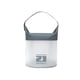 thumbnail image 3 of Bolsa de maquillaje transparente Fernando de TPU cosméticos portátil con asa a prueba de polvo multipropósito Gris, 3 of 8