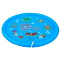 thumbnail image 2 of Dimple Splash Pad 67" Large Kids Sprinkler Play Mat for Toddlers Water Splash Pad Toys Outdoor Backyard Kid/Toddler, 2 of 5