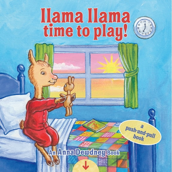 Llama Llama Llama Llama Time to Play: A Push-And-Pull Book, (Board Book)