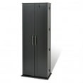 Black Grande Locking Media Storage with Shaker Doors (Box 1 of