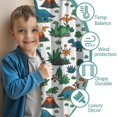 thumbnail image 3 of Blackout Kids Curtains,Colorful Dinosaurs Volcanoes Plants Pattern Childrens Insulated Curtains Set Of 2,Bedroom Essentials,Toddler Room Decor 52"x84", 3 of 5