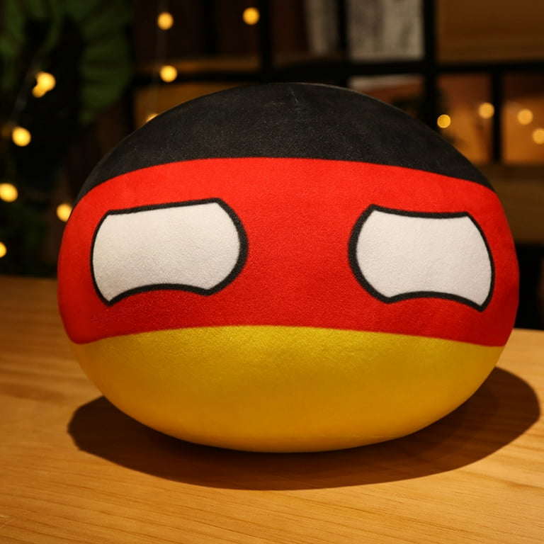 ぬいぐるみ Polandball plush dolls All USA 9cm/30cm Cartoon USA Polandball Plush Doll Countryball Short