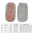 thumbnail image 2 of Calcetines Tobilleros Cómodos Padre-Hijo para Yoga Barre Pilates ( S) Gris, 2 of 3