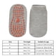 thumbnail image 3 of 10uds. Calcetines Tobilleros Cómodos Padre-Hijo para Yoga Barre Pilates ( M) Gris, 3 of 3