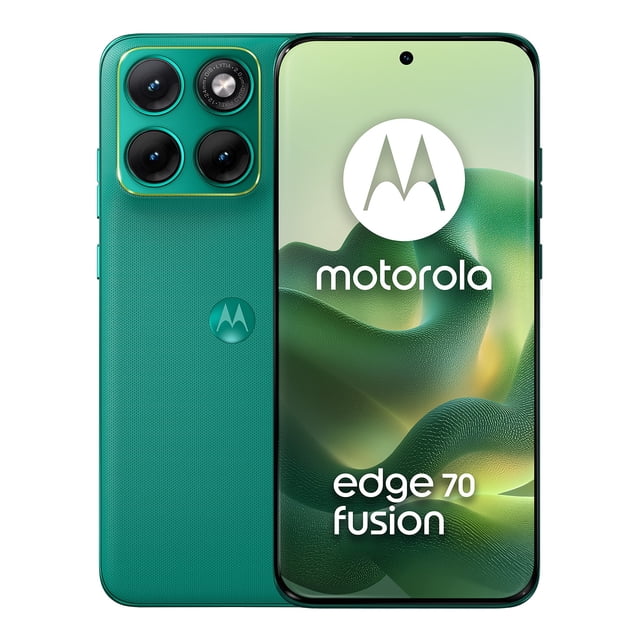 Smartphone Motorola Edge 70 Fusion 256 GB Verde Bundle Motobuds Desbloqueado