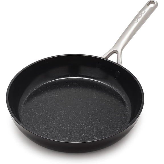 GreenPan GP5 Hard Anodized 10-inch Ceramic Nonstick Frying Pan Skillet Black