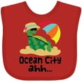 thumbnail image 3 of Inktastic Ocean City Maryland Boys or Girls Baby Bib, 3 of 4