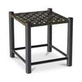 thumbnail image 2 of Moe's Home Collection Selby Stool Olive Leather Ottomans Stools & Benches, 2 of 6