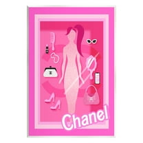 Stupell Industries Trendy Fashion Doll Beauty & Fashion Painting Unframed Art Print Wall Art, 10 x 15