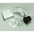 thumbnail image 4 of Splendide Clothes Washer/Dryer Vent Installation Kit VID403AC Clothes Washer/Dryer Vent Installation Kit; Used For Splendide Clothes Dryer Part Number TVM63X; Chrome; Deluxe Type, 4 of 4