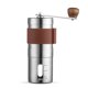 thumbnail image 3 of Molinillo de café manual portátil Granos de acero Molienda de granos de café (marrón), 3 of 4