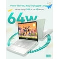 thumbnail image 5 of HP 2025 14" Ultra Light Laptop - Willow Green | Intel N150 | 8GB RAM | 384GB Storage | Wi-Fi 6 | Win 11 Pro with Copilot, 5 of 7