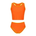 thumbnail image 6 of Women Split Swimsuit Lace Mesh Swimwear U Neck Neon Cute Bathing Suit Back Tie Swim Suits Support Push-Up Bikini Sexy Causal Swimwear Build In Bras 2025 Summer, 6 of 7