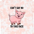 thumbnail image 4 of Inktastic Cant Say No to This Face Cute Pig Boys or Girls Toddler T-Shirt, 4 of 5