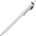 thumbnail image 5 of Uni-Ball® One Retractable Gel Pens, Micro Point, 0.5 mm, White Barrel, Blue Ink, Pack Of 12 Pens, 5 of 9