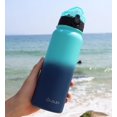 thumbnail image 2 of Oldley Insulated Water Bottle 20oz for Adults Kids Stainless Steel Water Bottles with Straw/Chug/Ca, 2 of 7