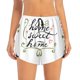 thumbnail image 2 of Balery Home Sweet Home Floral Pantalones cortos deportivos para mujer con forro y dos bolsillos, elásticos, para entrenamiento, gimnasio, yoga-Small, 2 of 7