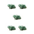 thumbnail image 2 of Cateissary Figuritas de cristal conejito Dongling Jade tallado conejo animales lindo escritorio estatua hogar regalo presente Type8 NO8, 2 of 6