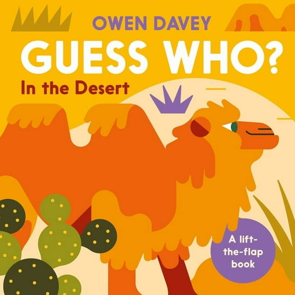 Guess Who? in the Desert, (Board Book)