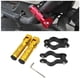 thumbnail image 3 of Clavijas universales para motocicletas Cola reposapiés plegables Ciclomotores Oro Estribos para moto, 3 of 8