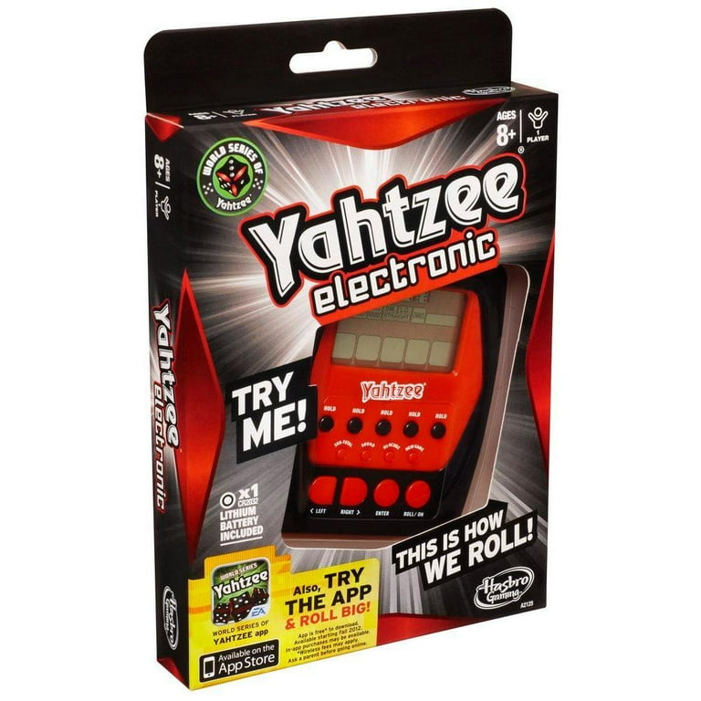 Handheld yahtzee game walmart deals