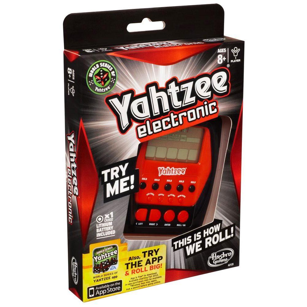 Electronic Yahtzee Game, Handheld Board Game for Kids and Family Ages 8 and Up, 1 Player - image 4 of 5