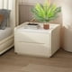 thumbnail image 5 of Helecho artificial para decoración de exteriores | Helechos falsos realistas con tallos flexibles | Helechos de plástico de 50 cm de alto para jardín, porche y jardinera | Incluye 2 helechos verdes, 5 of 8