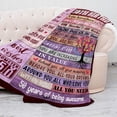 thumbnail image 2 of LHSHID 50th Birthday Gifts for Women Blanket 50th Birthday Gift Ideas 50th Birthday Decorations 50 Birthday Gifts for Women 50 Year Old Gifts for Women Birthday Gifts for Women Throw Blanket 60"x80", 2 of 7