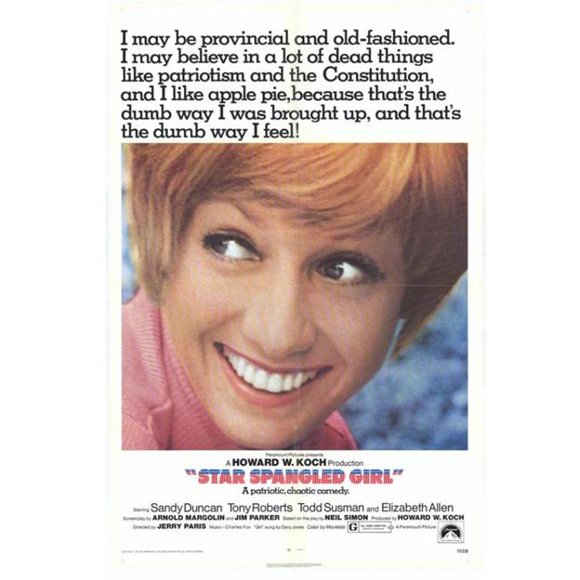 Posterazzi MOVIH7274 Star Spangled Girl Movie Poster - 27 x 40 in.