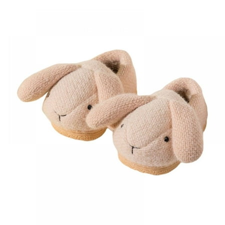 

Boys Girls Fluffy Warm Cute Bunny House Slippers Fuzzy Indoor Bedroom Shoes Toddler Kids Cozy Furry Home Slippers Shoes 1-5T