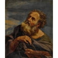 thumbnail image 3 of Giovanni Battista Gaulli 12x14 Black Modern Framed Museum Art Print Titled - Saint Luke, 3 of 5