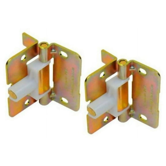 L E JOHNSON Bi-Fold Door Shock Absorbing Hinge, Spring-Loaded 1703PPK2