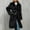 Black, variant on Ofreoo Women’s Long Faux Fur Coat Warm V-neck Winter Outerwear Autumn Tops for Women Black S