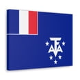 thumbnail image 3 of French Southern and Antarctic Lands Country Flag Canvas Vibrant Wall Art Unframed Home Decor, 3 of 13