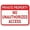 Warning Sign 2, variant on Broken Equipment Playground Caution Sign - 12×8 Inches, Tin Safety Alert Sign, Outdoor Indoor Bedroom Kitchen House Office Cafe Bar Decor