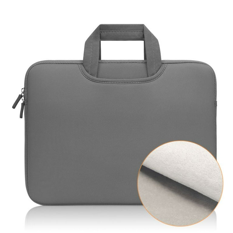 Laptop Bag 15.6 15 14 11 13Inch Briefcase,Laptop Bag Carrying Case with  Tablet Sleeve, Organizer for Men Women, Business Travel College School Gray