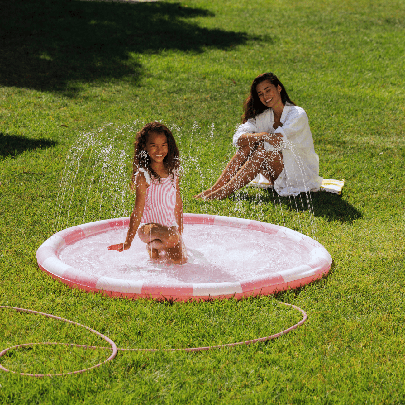 Barbie + Float Life by Funboy Splash Pad, 64" Diameter, Children Ages 6+