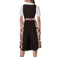 thumbnail image 3 of DuoJiaJ German Oktoberfest Women's Laced Half Apron Bavarian Traditional Cosplay Performance For Party Dress Up, 3 of 5