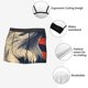 thumbnail image 3 of Balery American Bald Eagle A Calzoncillos bóxer para hombre, ropa interior de algodón suave y transpirable con cinturilla de nailon-Medium, 3 of 5