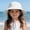 White, variant on BRGZLK Baby Boy Girl Sun Hat Summer UPF 50 Sun Protection Cute Wide Brim Adjustable Strap Cotton Breathable Bucket Cap Outdoor Fisherman Hats Gray 1-2T